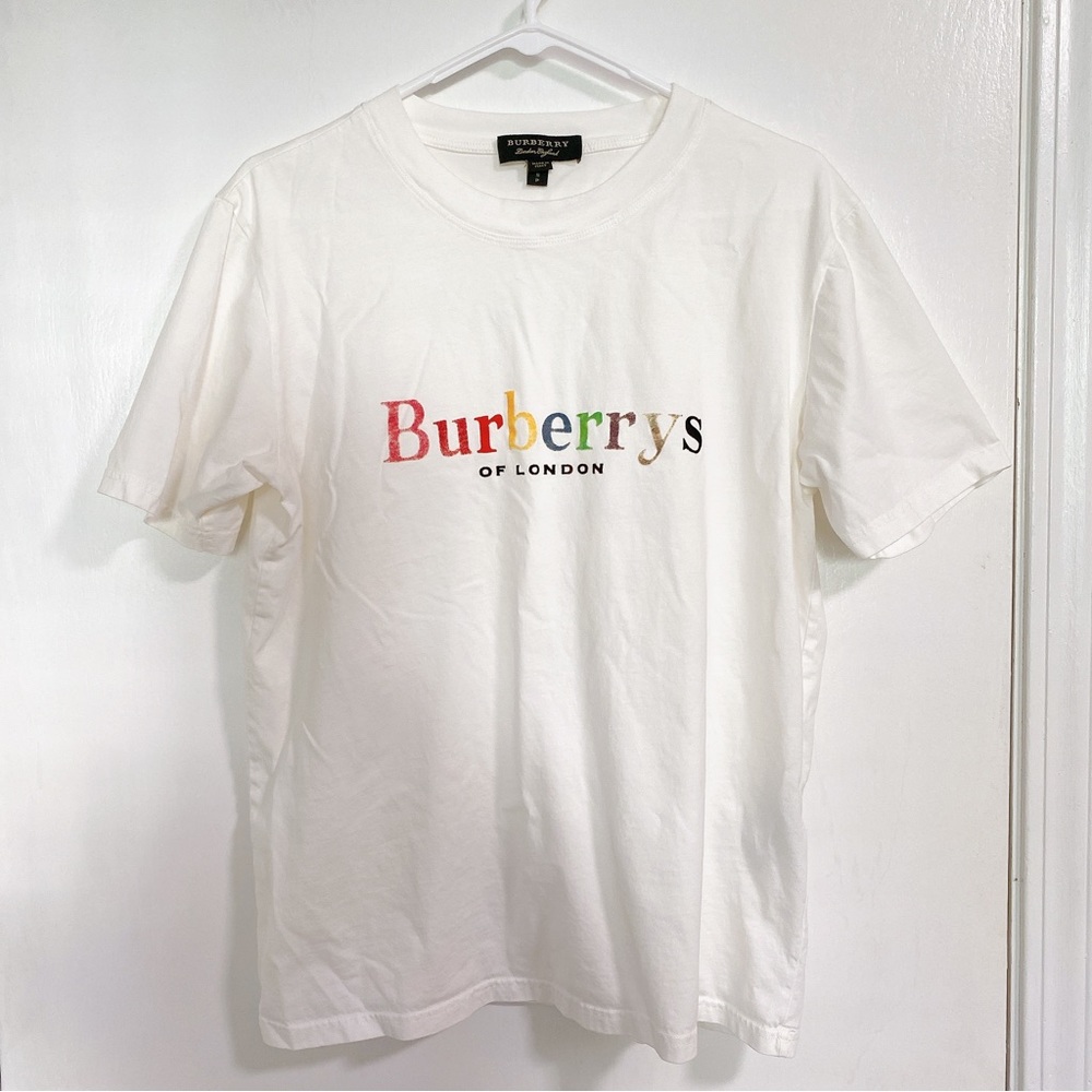 Burberry Reissued 1995 Rainbow Logo T-shirt